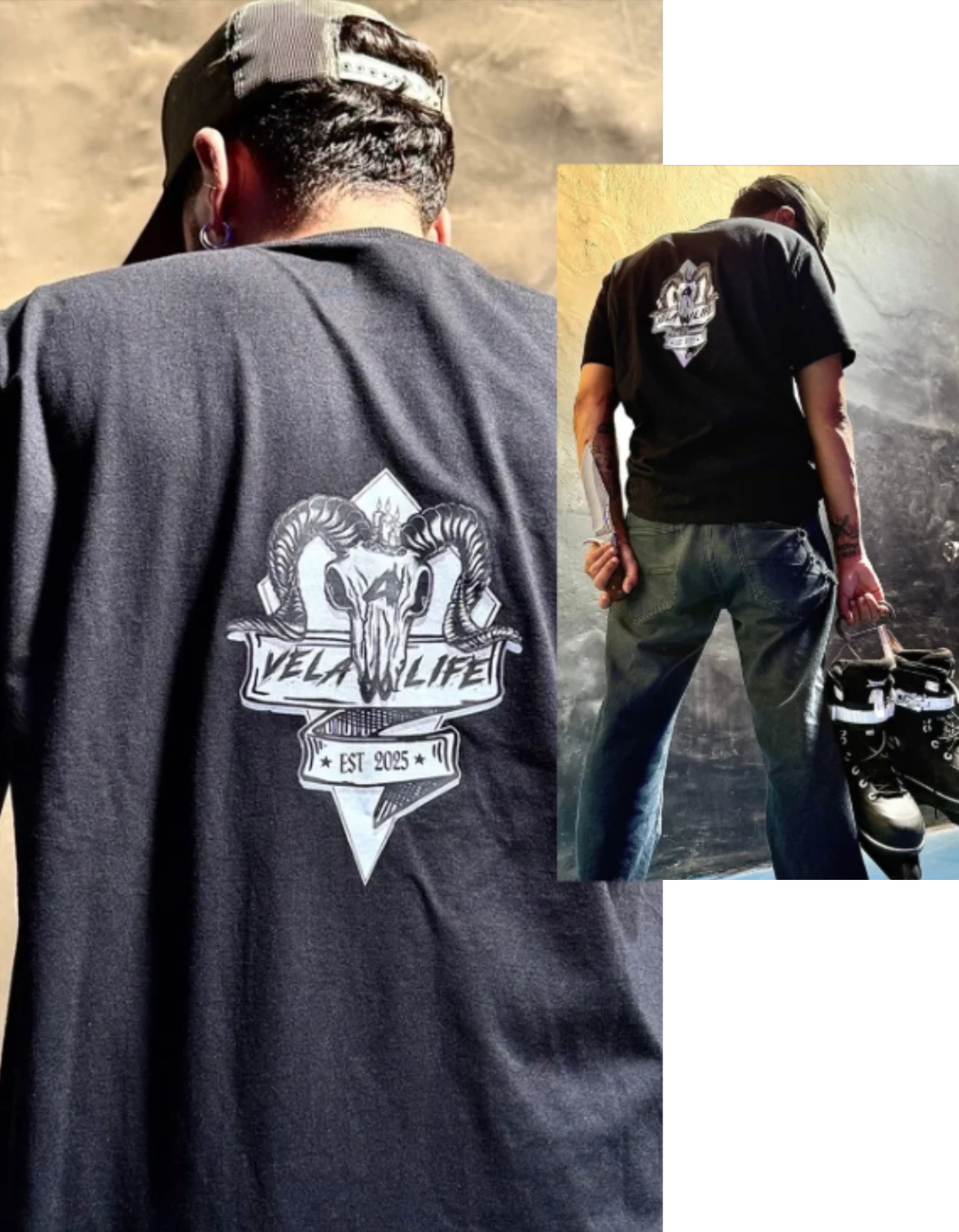 Camiseta GOAT Preta Vela4Life